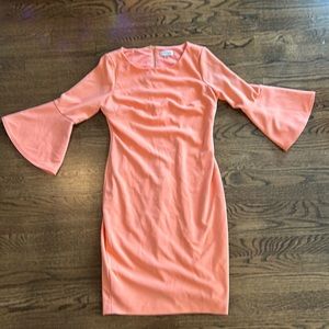 Calvin Klein dress Size 6 Orange